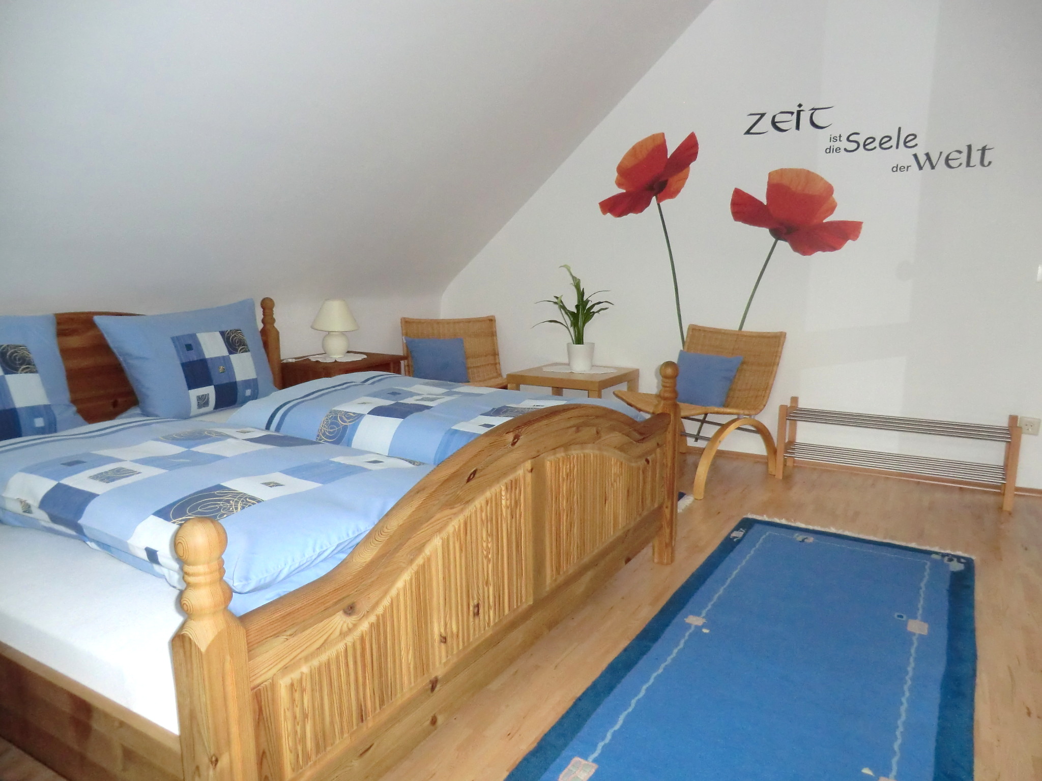 Schlafzimmer im Dachgeschoss